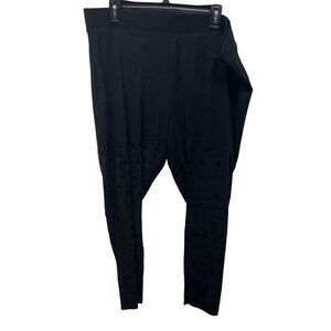 Torrid Star-Patterned Sheer Panel Leggings Size 4x